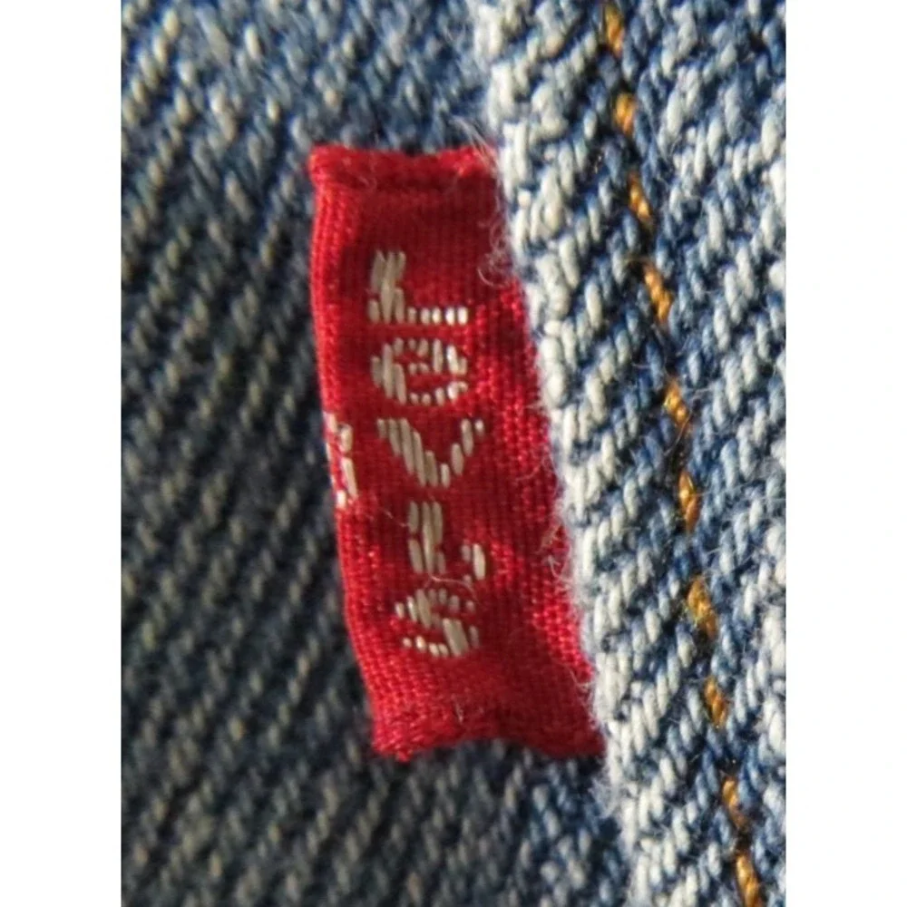 Levis 505 Denim Shorts Men 31 Distressed Cutoff Blue Jean Summer Frayed 90s Hip